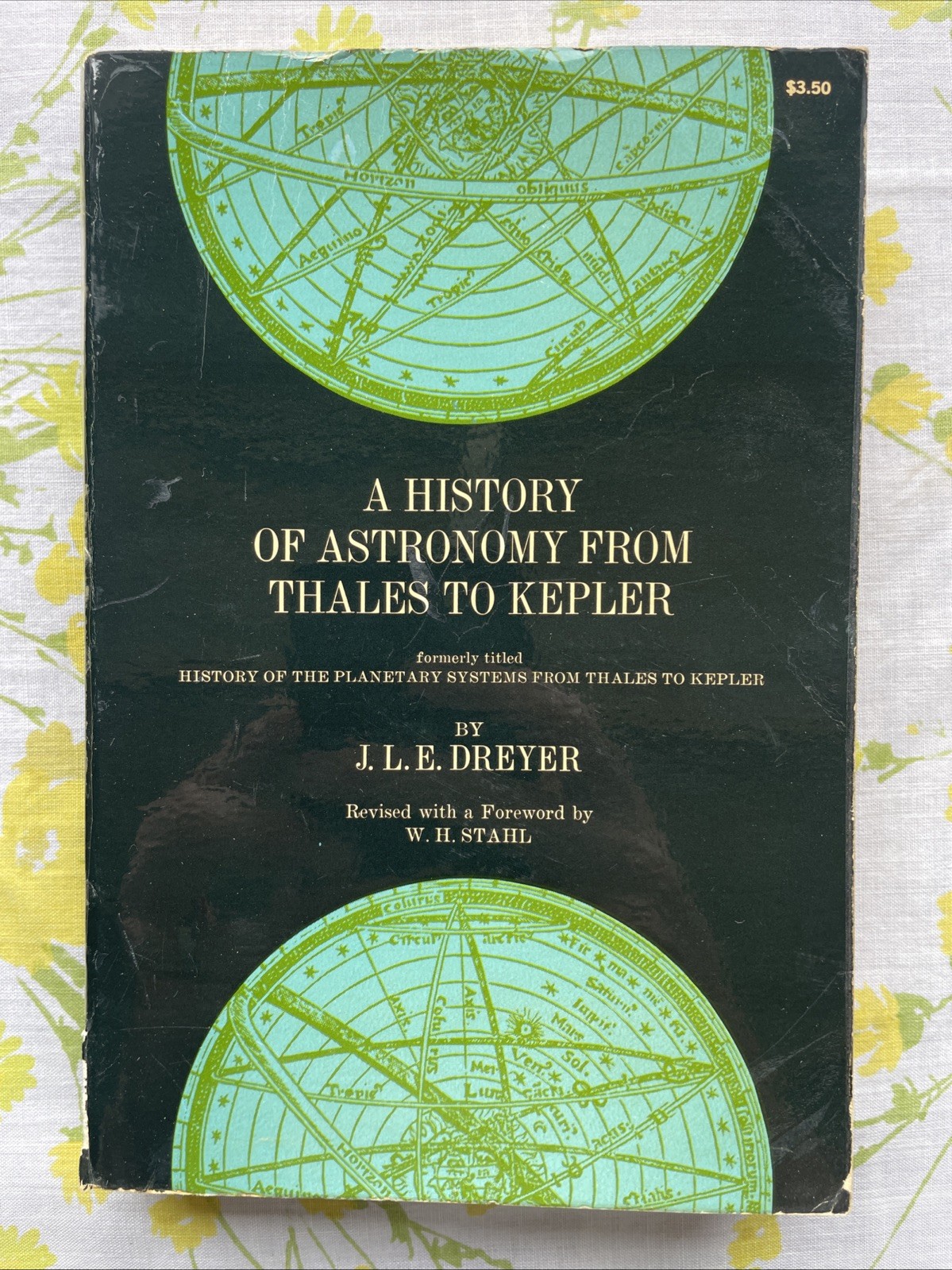 History of Astronomy from Thales to Kepler by JLE Dreyer (1953 VTG Dover PB)