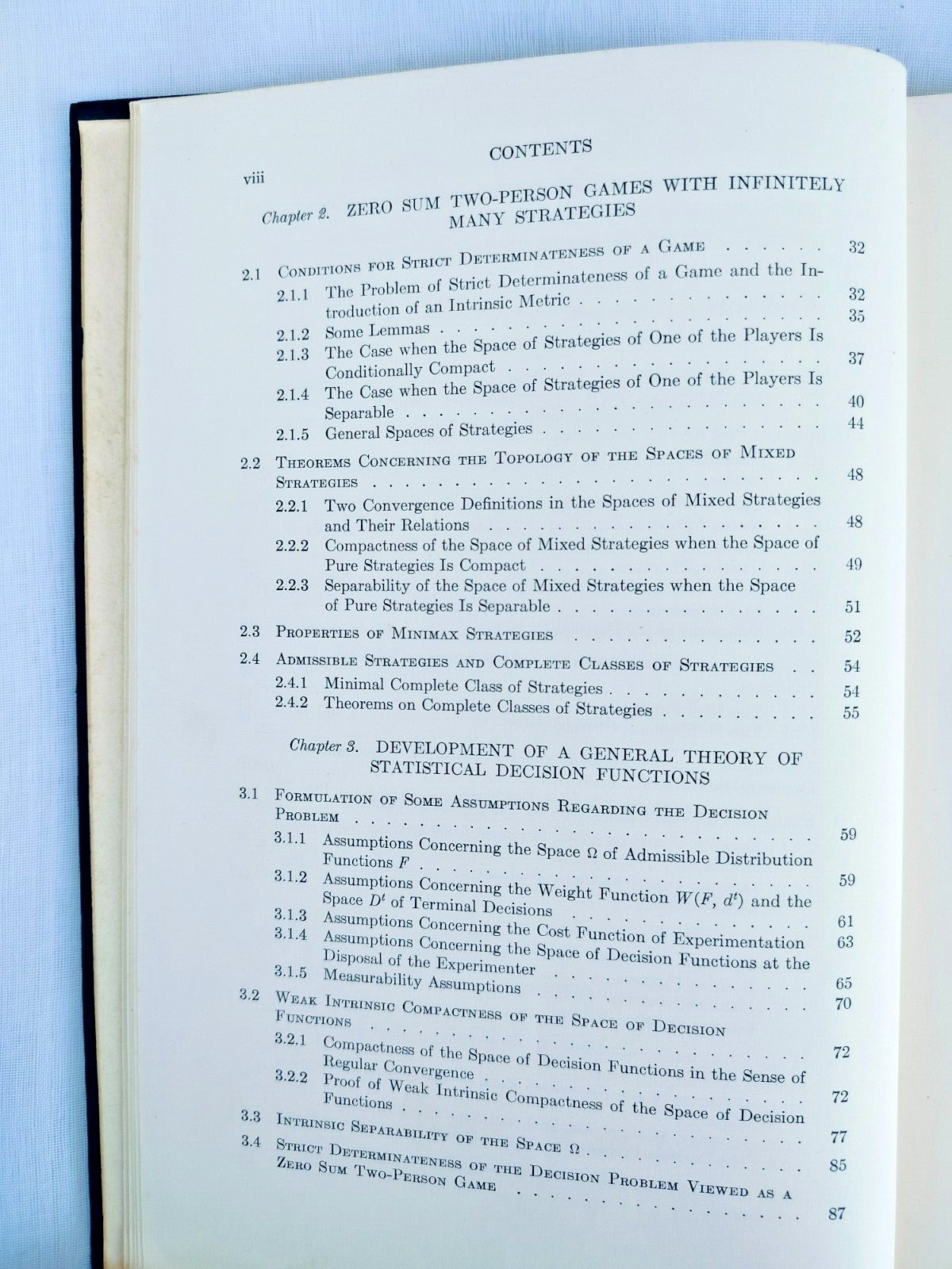 Statistical Decision Functions by Abraham Wald, Willy, 1950, Hardcover