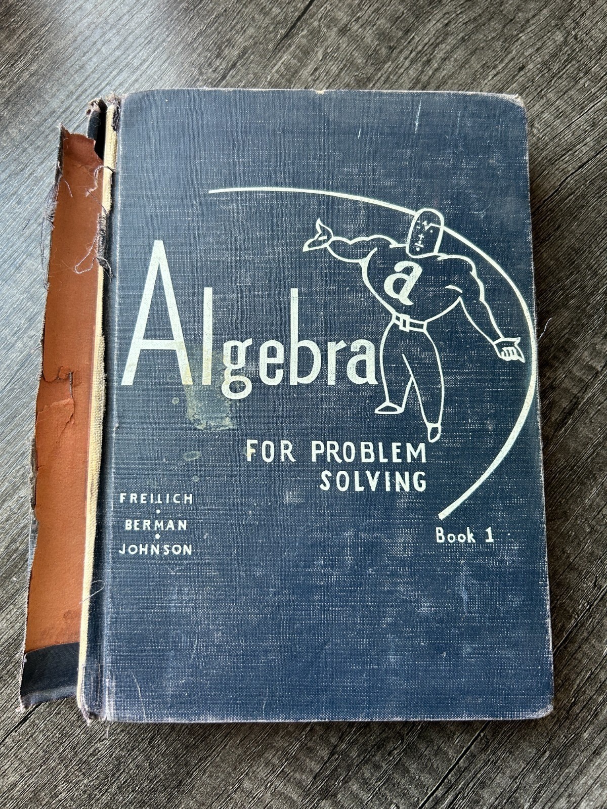 Algebra For Problem Solving Book 1 1952 Hardcover Julius Freilich Vintage Math