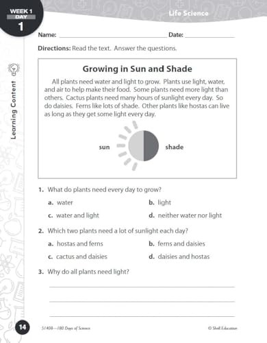 180 Days™: Science for Second Grade : Practice, Assess, Diagnose