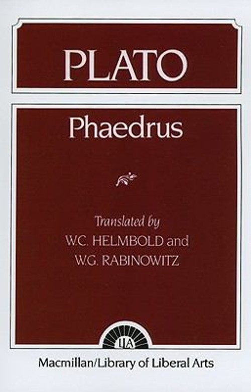Plato : Phaedrus Paperback W. C. Helmbold