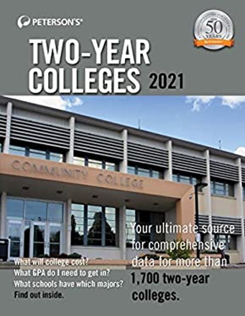 Two-Year Colleges 2021 Paperback Peterson’s