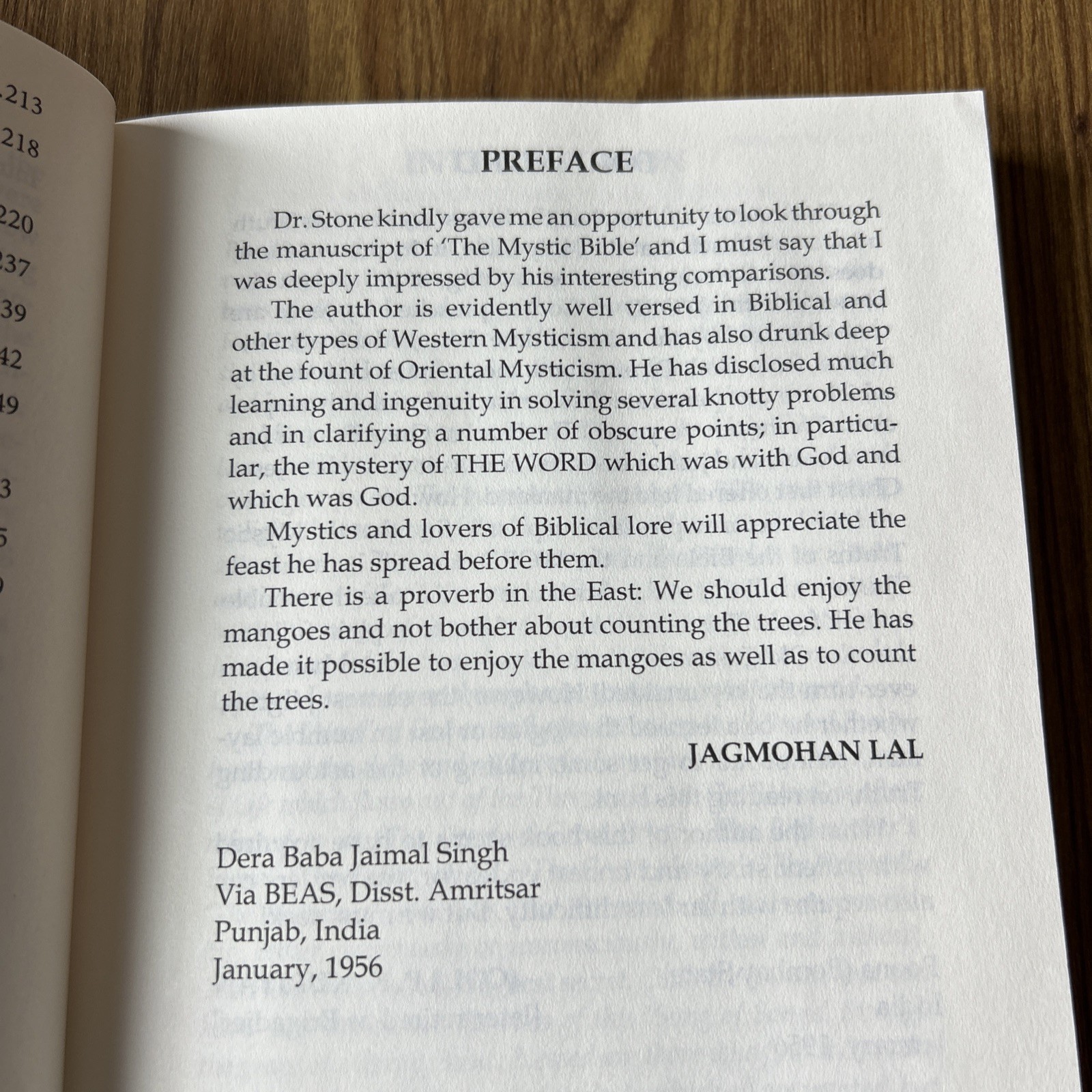 Mystic Bible by Dr. Randolph Stone Paperback Book