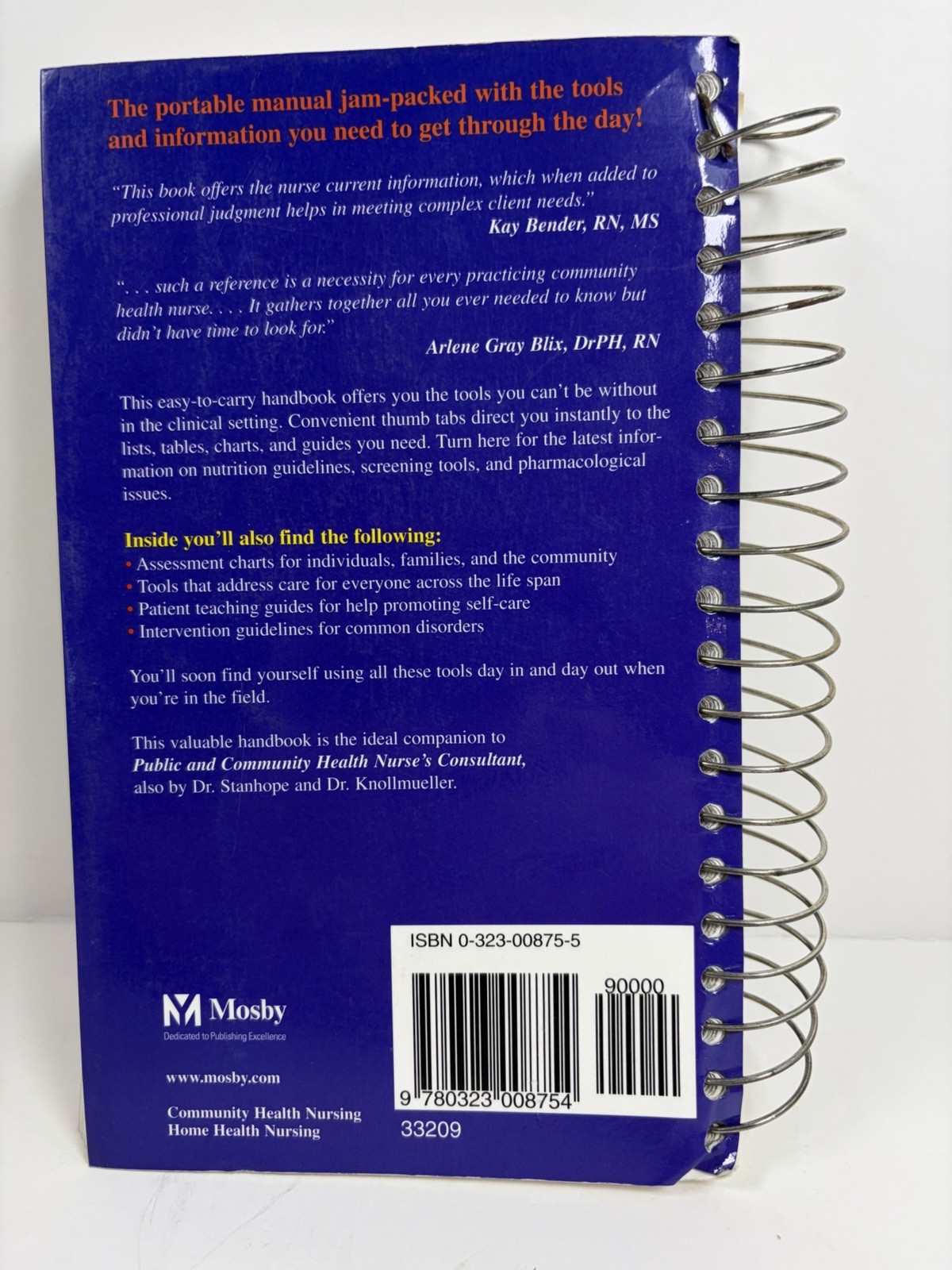 Handbook of Community-Based and Home Health Nursing Practice: Handbook of: Used