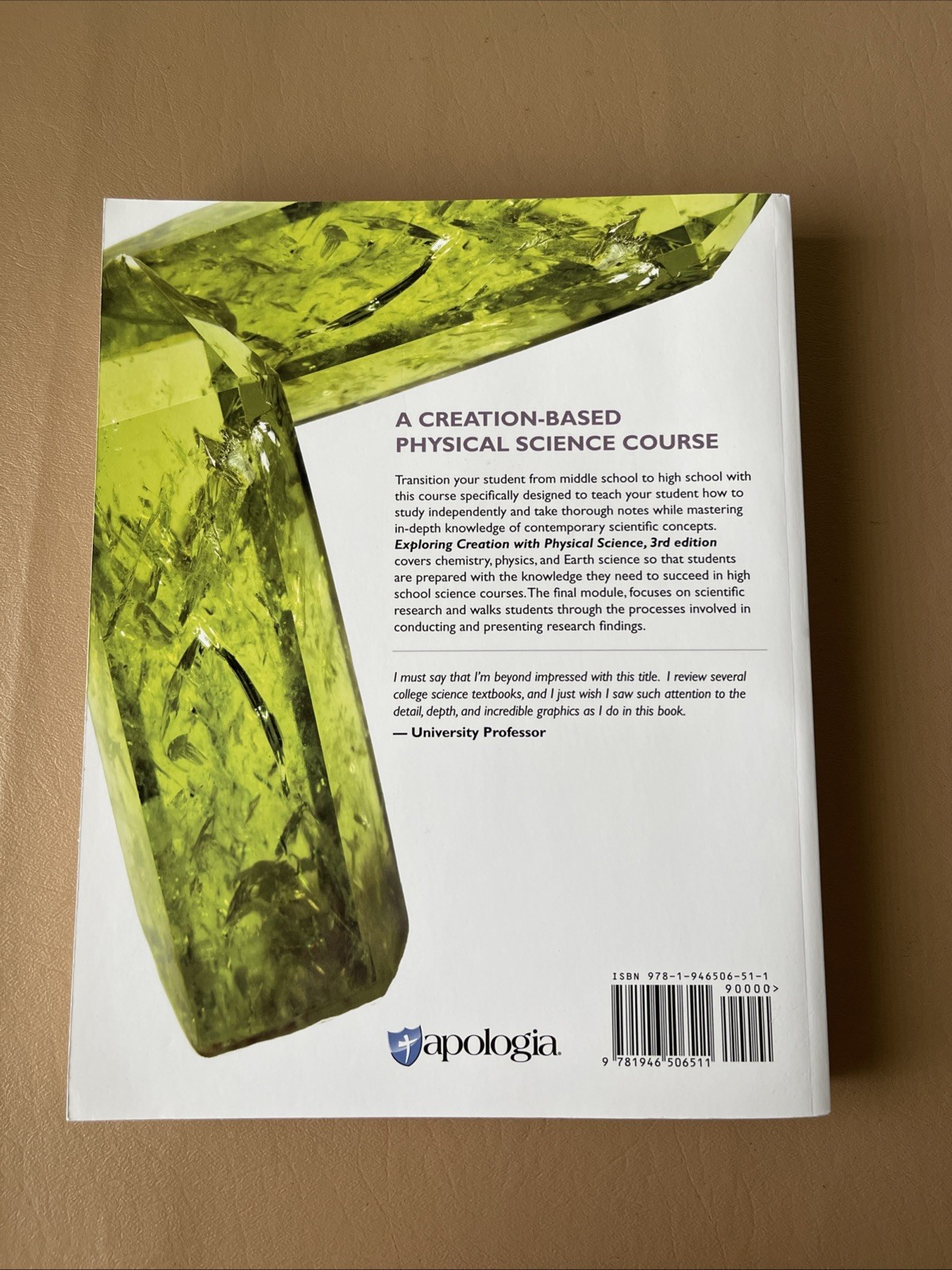 Exploring Creation Physical Science Apologia 3rd Edition