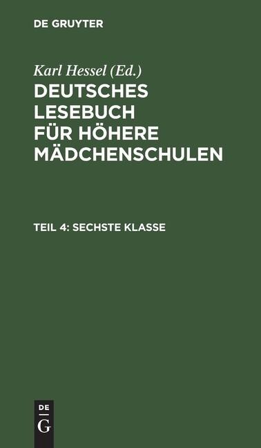 Sechste Klasse