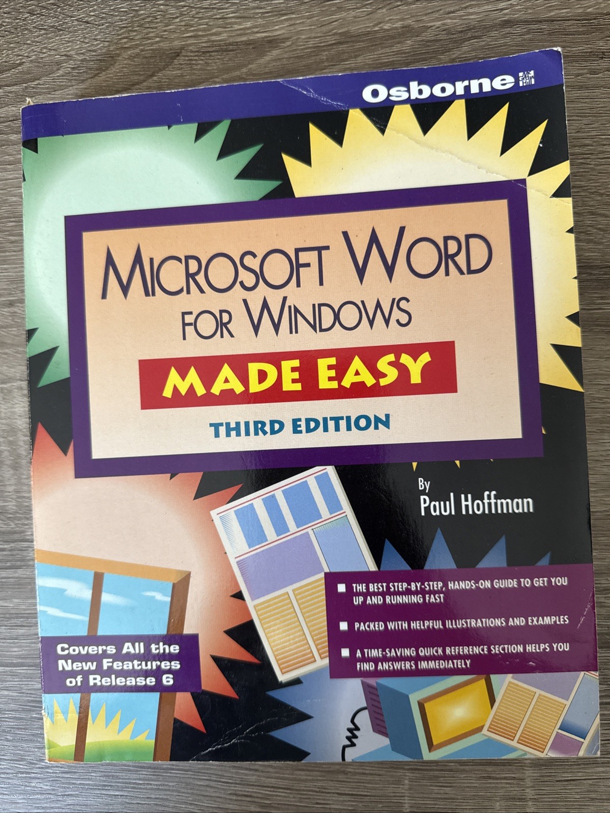 Microsoft Word for Windows Made Easy Hoffman, Paul Paperback