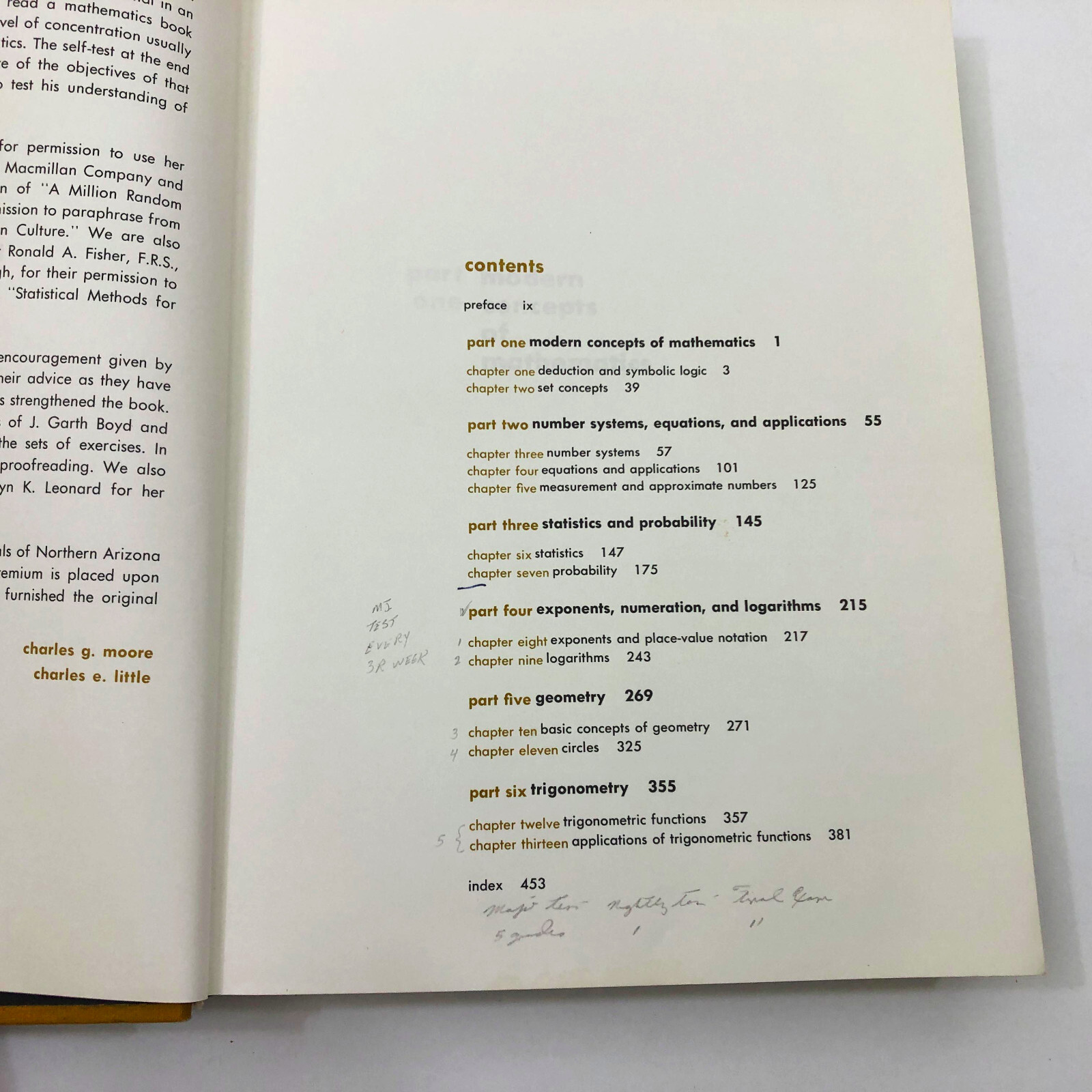 Basic Concepts of Mathematics Moore & Little McGraw-Hill 1967