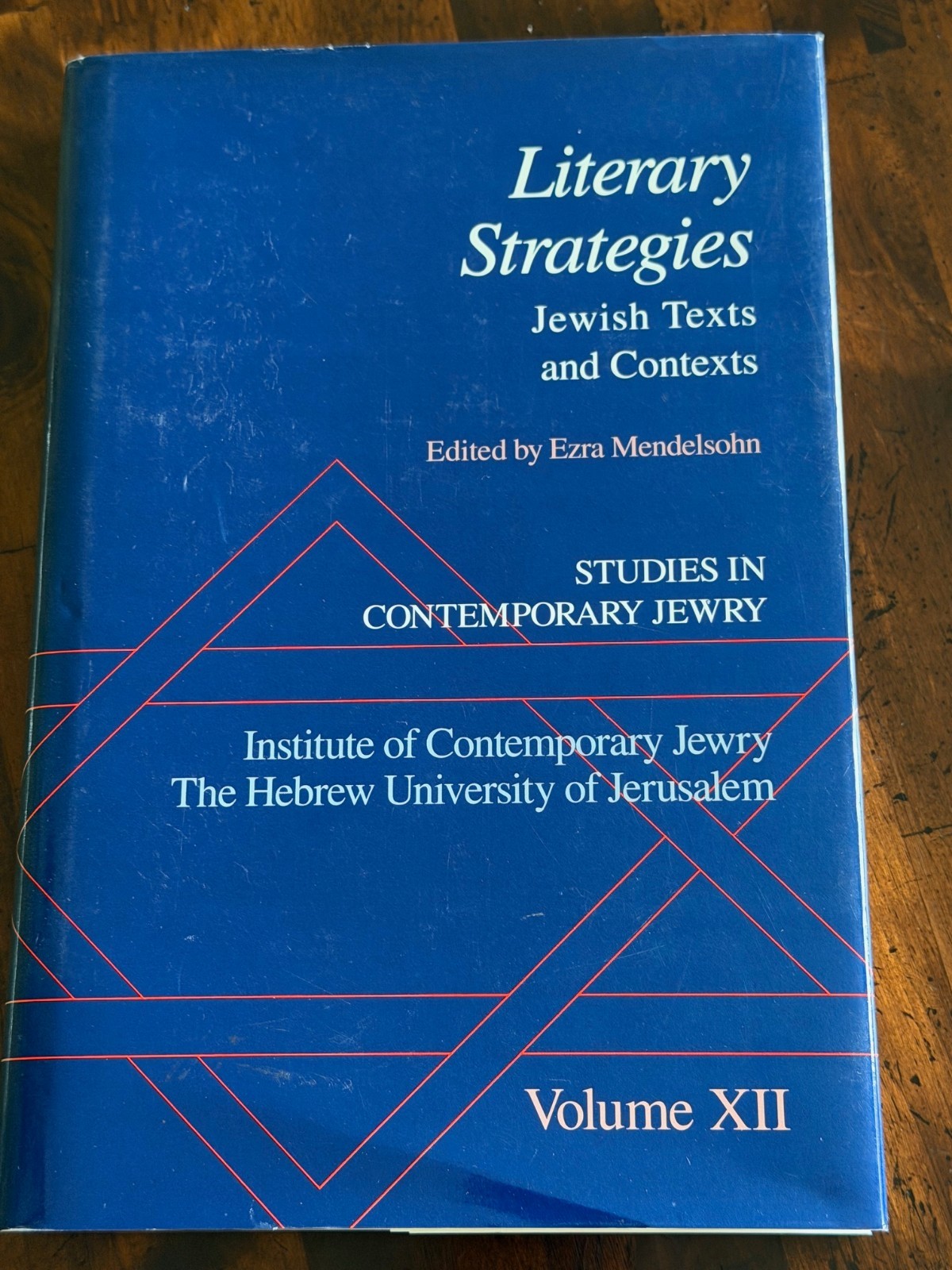 Literary Strategies Jewish Texts and Contexts 1996 Hardcover with DJ 1st Ed