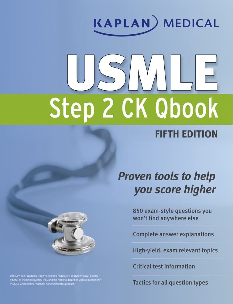 Kaplan Medical USMLE Step 2 CK Qbook