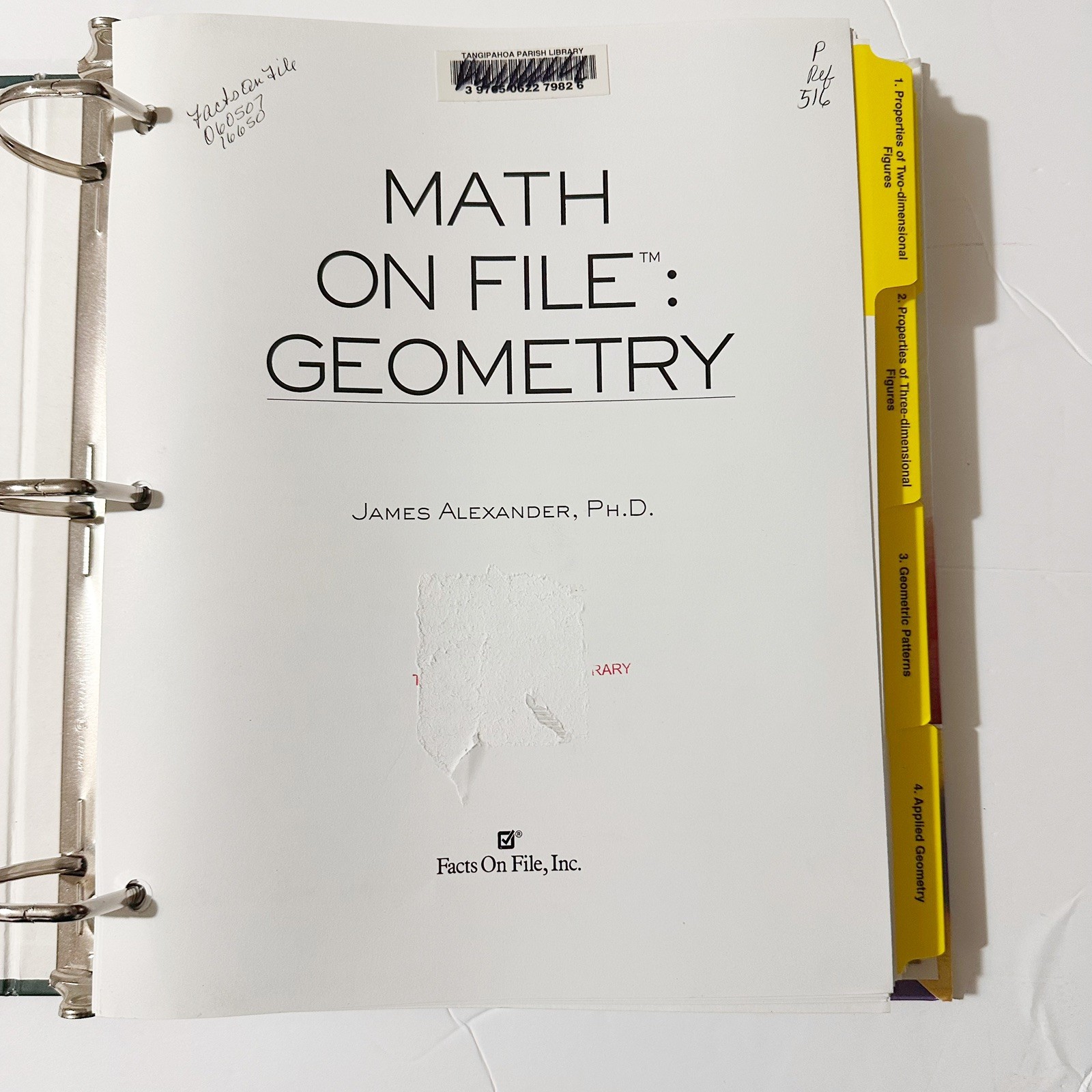 Amplify Math On File Education Geometry By James Alexander PhD