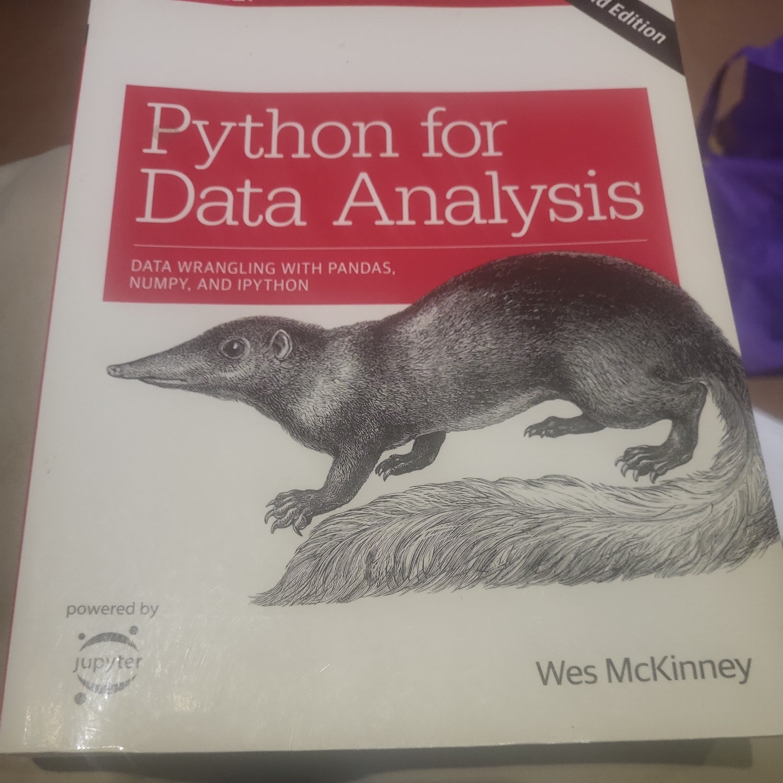 Python for Data Analysis : Data Wrangling with Pandas, NumPy, and IPython by Wes