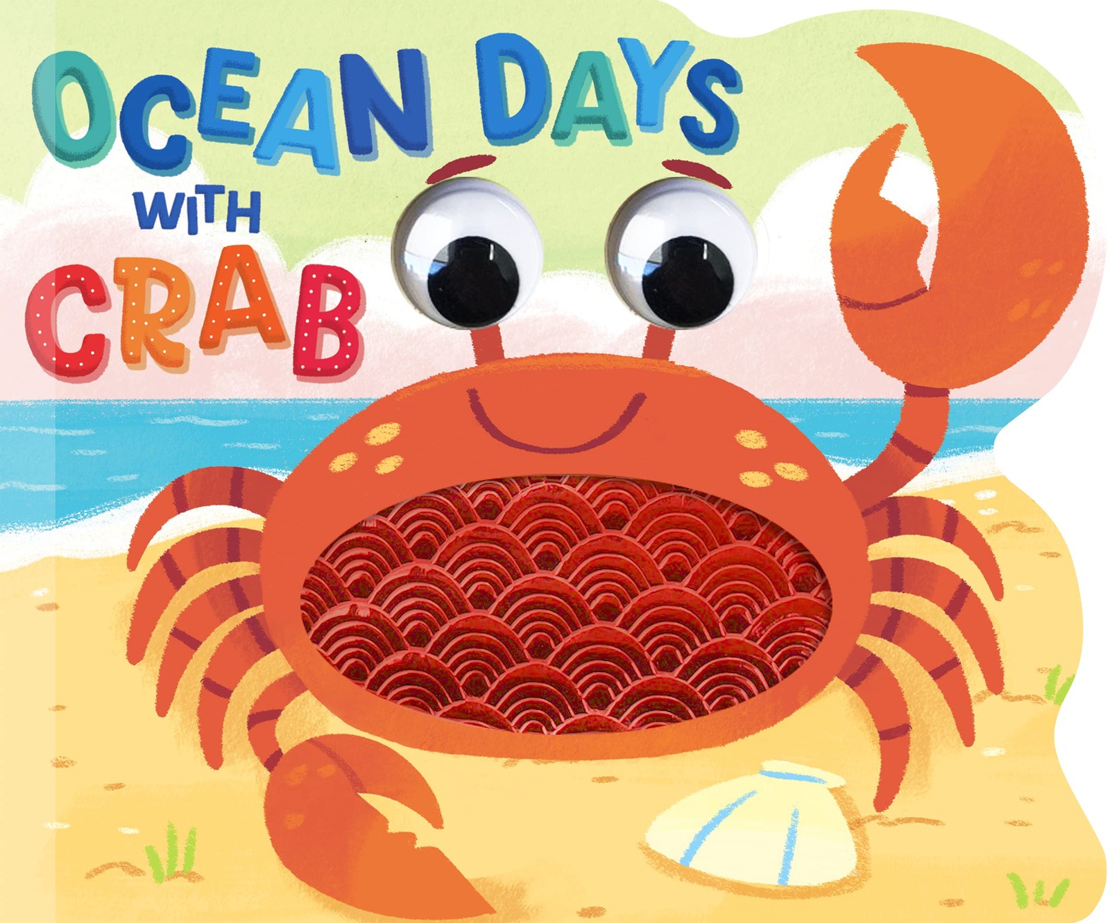Ocean Days with Crab – Touch and Feel Board Book – Sensory Board Book (Touch…