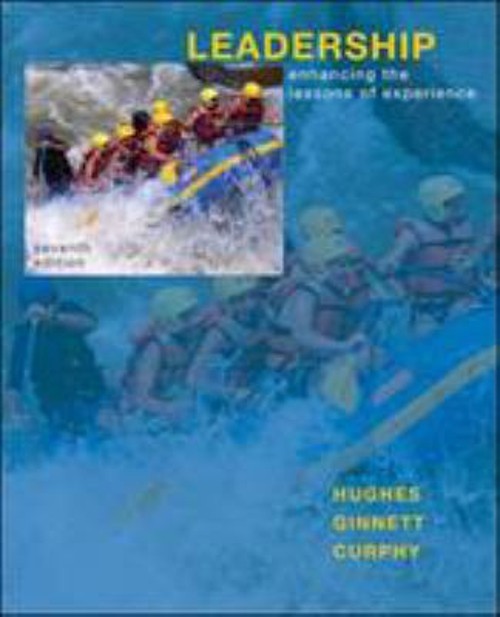 Leadership : Enhancing the Lessons of Experience Hardcover