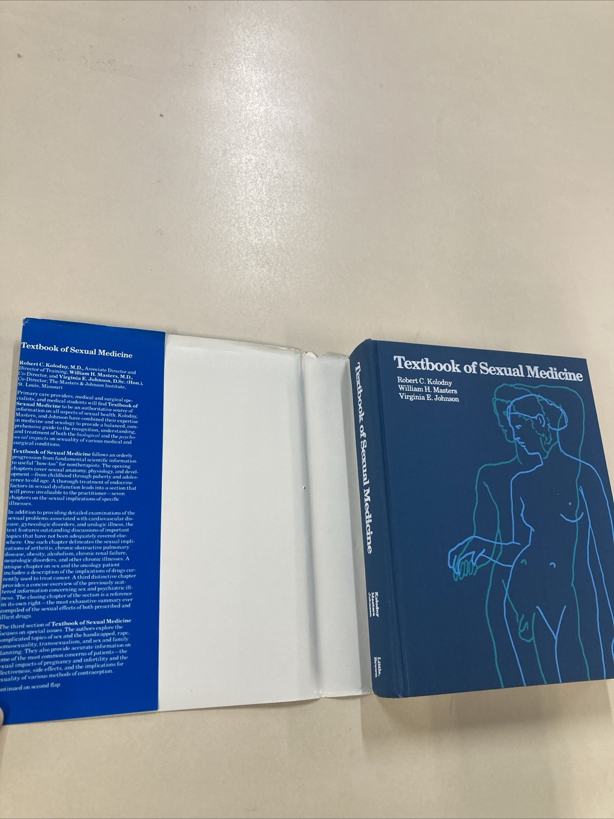 Textbook of Sexual Medicine HC DJ Kolodny Masters Johnson 1979 Little Brown 1st