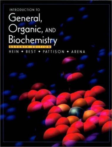 Introduction to General, Organic, and Biochemistry