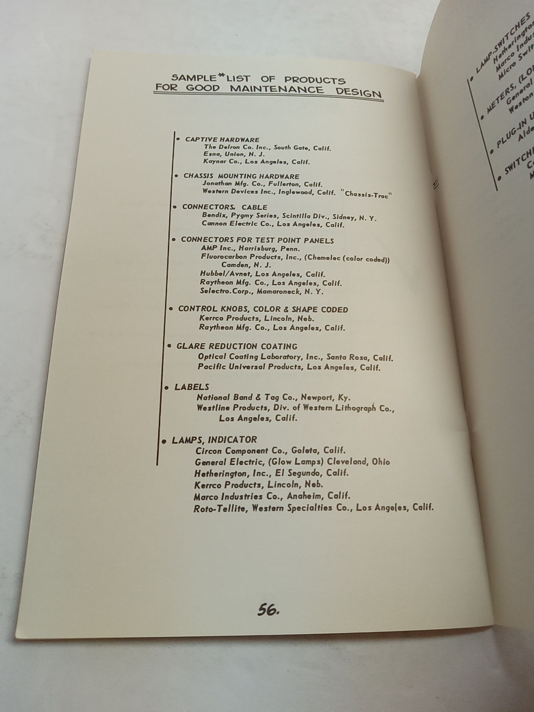 Designing For Electronic Maintainability 1964 Lockheed Human Engineering…