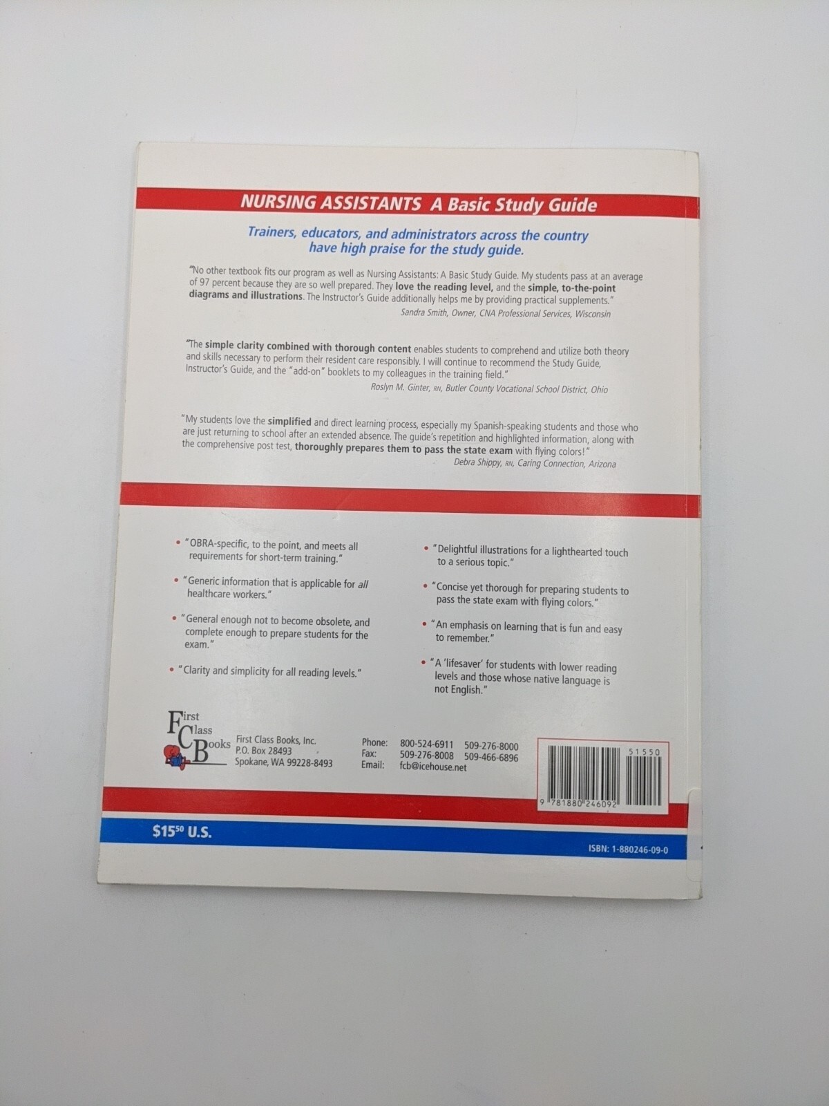 Nursing Assistants : A Basic Study Guide – Paperback Beverly Robertson