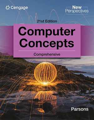 New Perspectives Computer Concepts – Paperback, by Parsons June Jamrich – Good