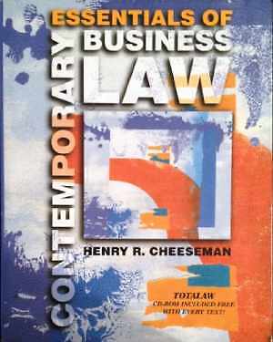 Essentials of Contemporary – Paperback, by Cheeseman Henry R. – Acceptable n