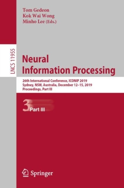 Gedeon – Neural Information Processing 26th International Conference – X555z