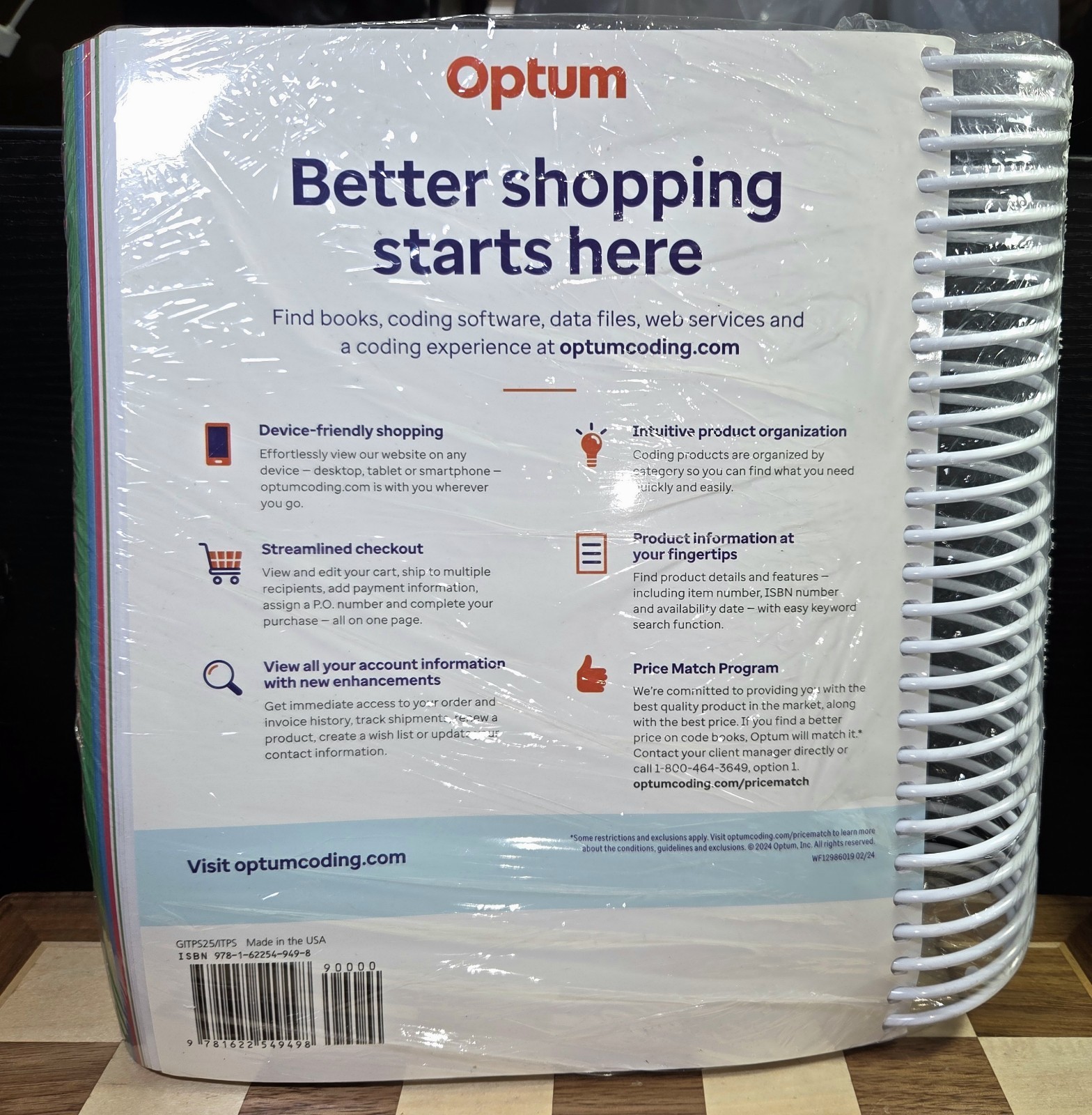 Optum ICD-10-CM Expert for Physicians The Complete Official Code Set 2024 Book