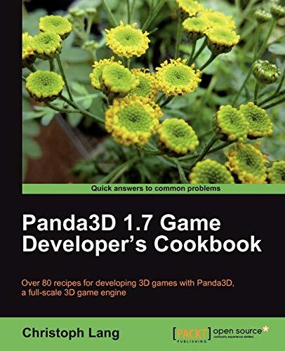Panda3D 1.7 Game Developer’s Cookbook, Lang 9781849512923 Fast Free Shipping-,