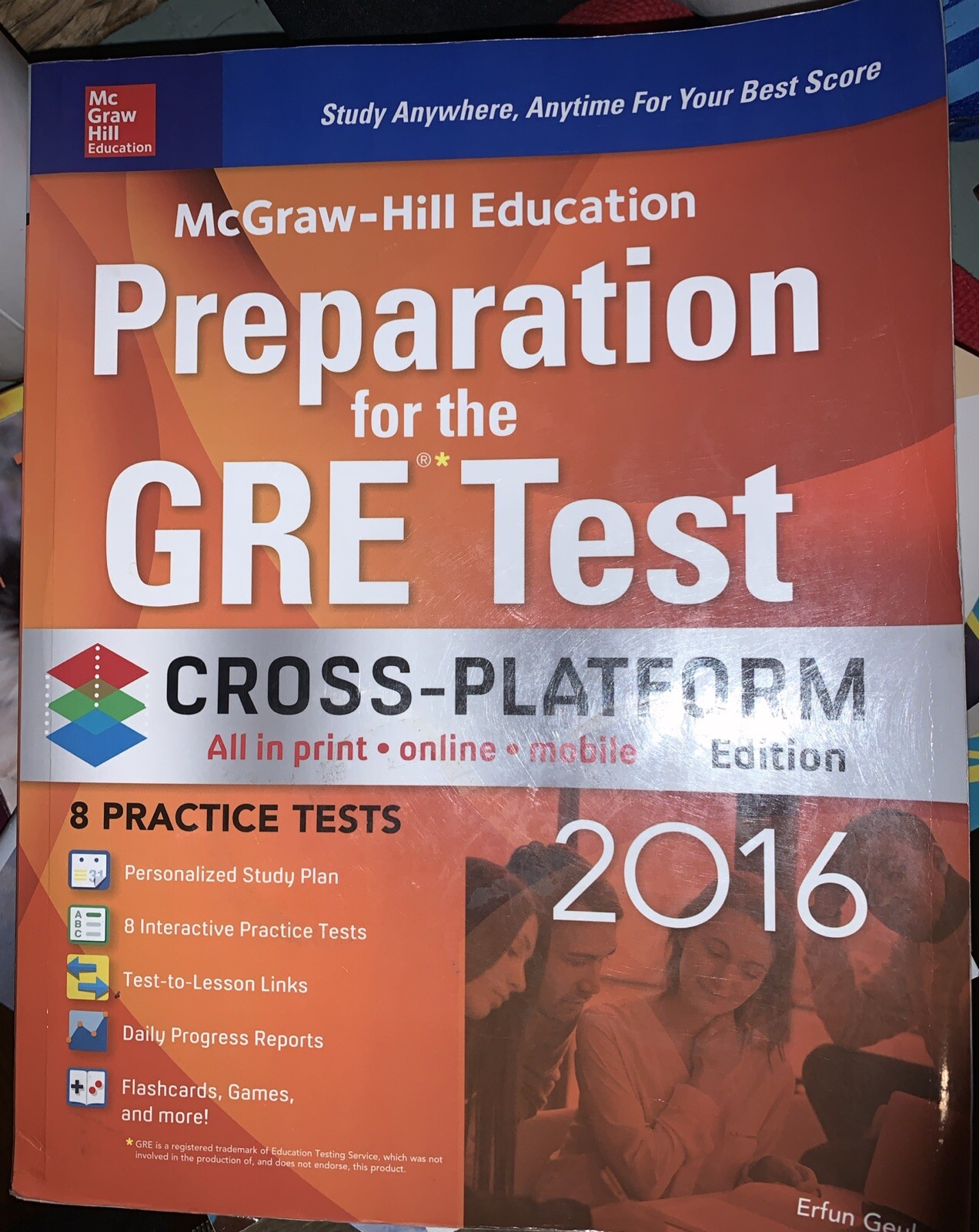 McGraw-Hill Education Preparation for the GRE Test 2016, Cross-Platform Edition