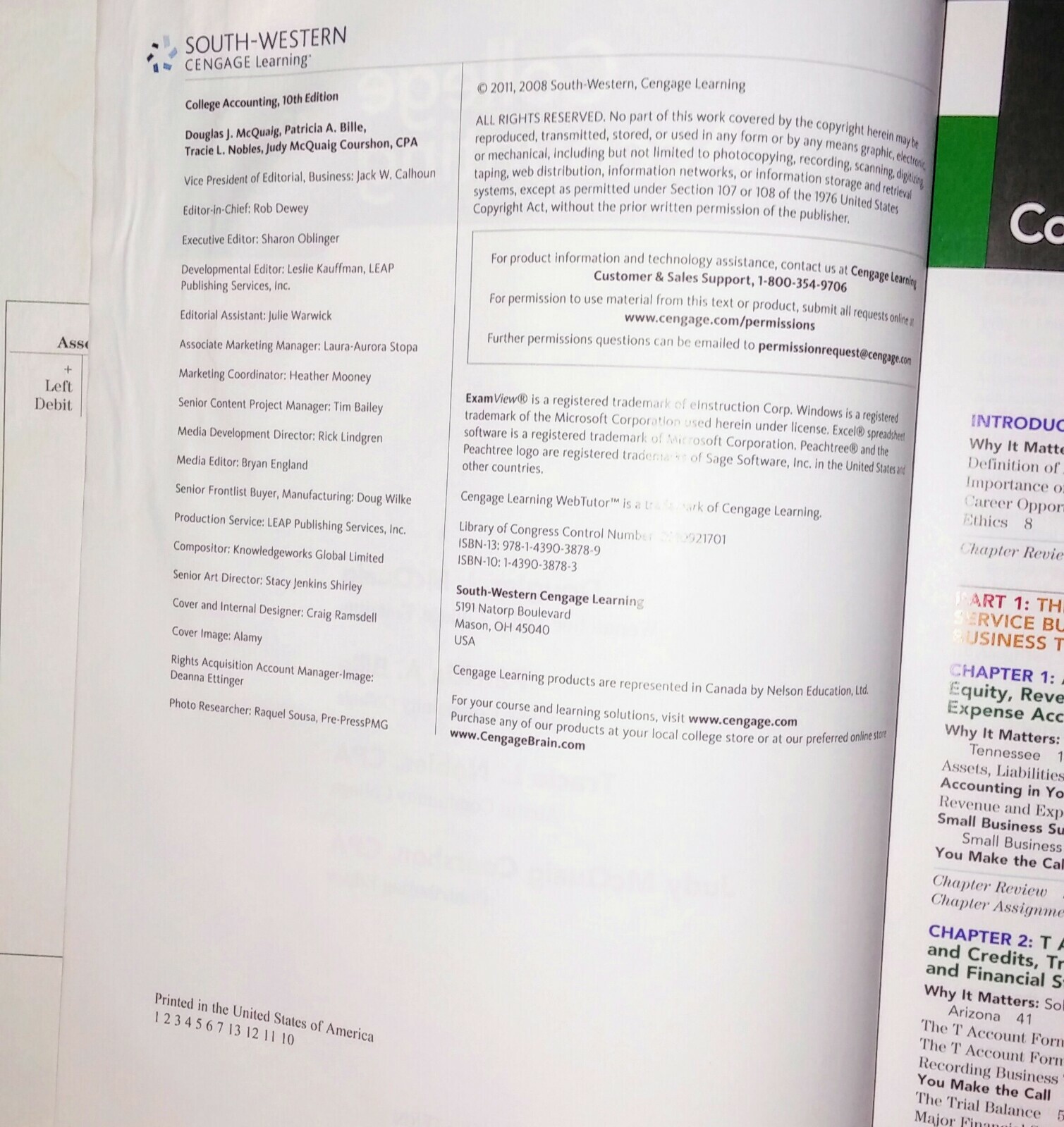 College Accounting Chapters 1 – 12. 10E by McQuaig, Bille, Nobles