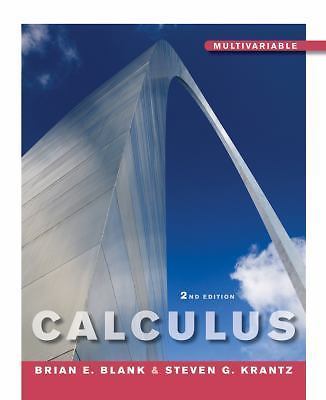 Calculus Multivariable by Blank, Brian E.; Krantz, Steven G.