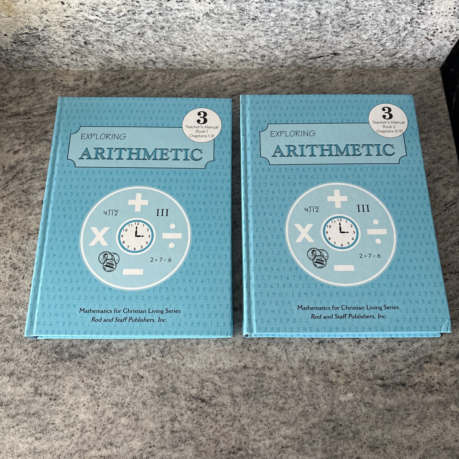 Exploring Arithmetic Grade 3 Teacher’s Manual Books 1 And 2 Rod And Staff