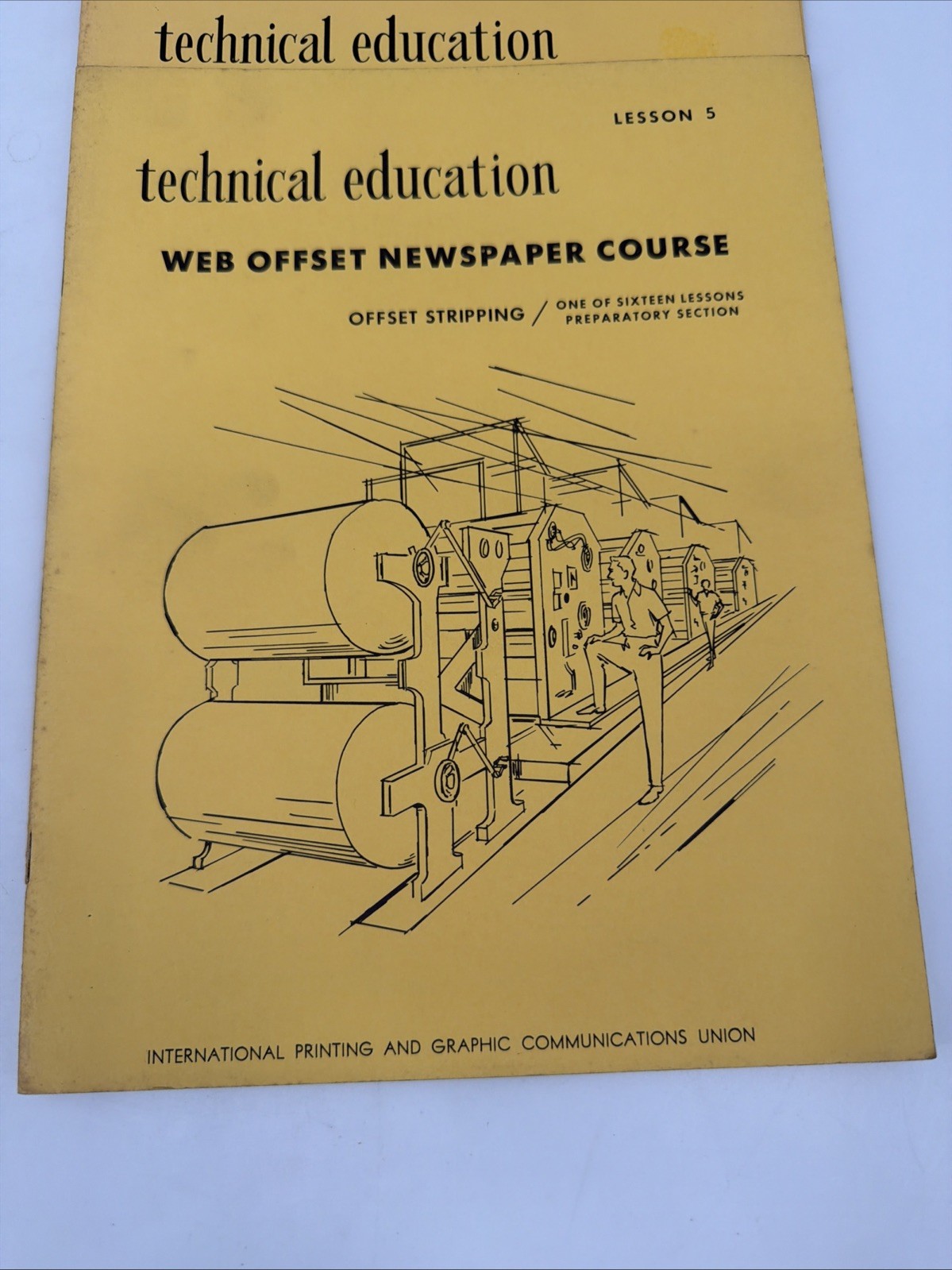 Technical Education Web Offset Newspaper Course By the IPGCU Lessons 1-13