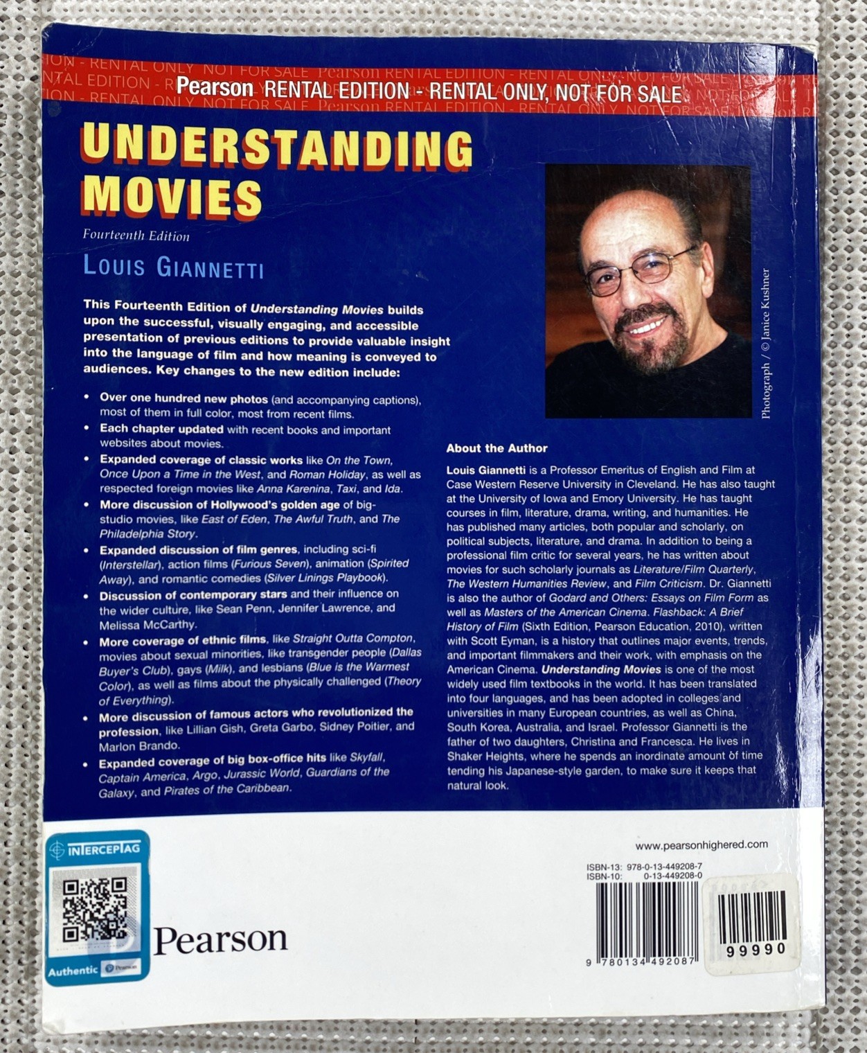 Understanding Movies 14th Edition Paperback Louis Giannetti