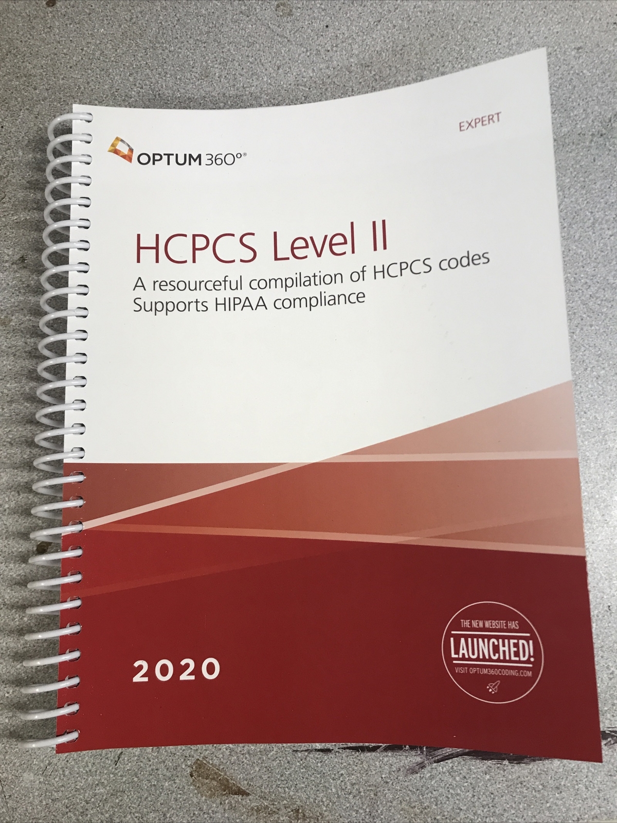 HCPCS Level II Expert 2020 by Optuminsight (2019, Spiral)