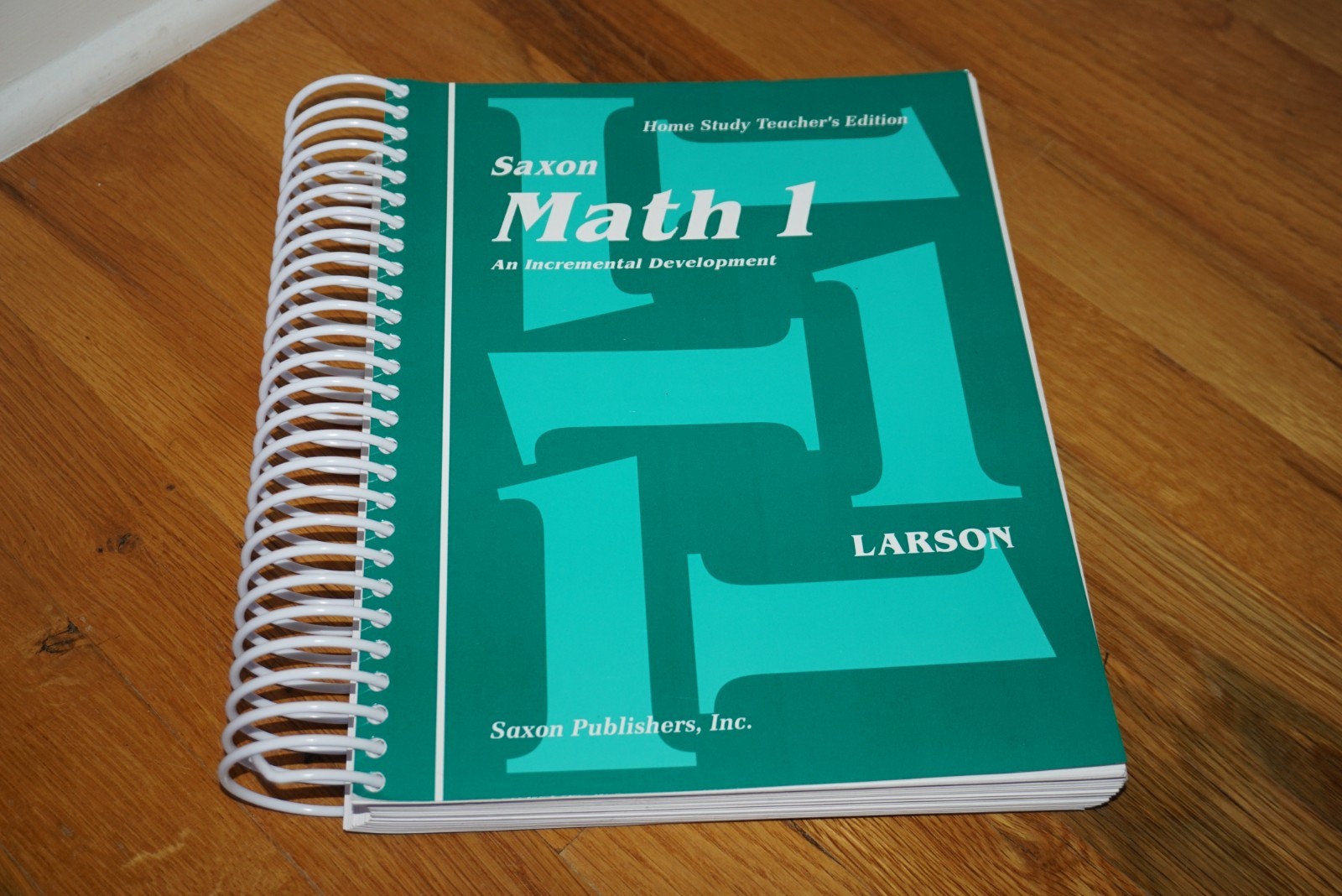 Saxon Math 1 home study teacher’s manual