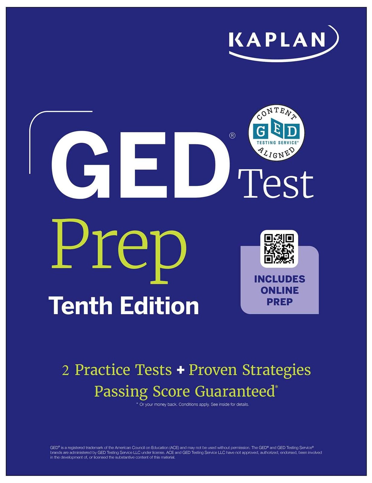 GED Test Prep, Tenth Edition (2026) by Caren Van Slyke