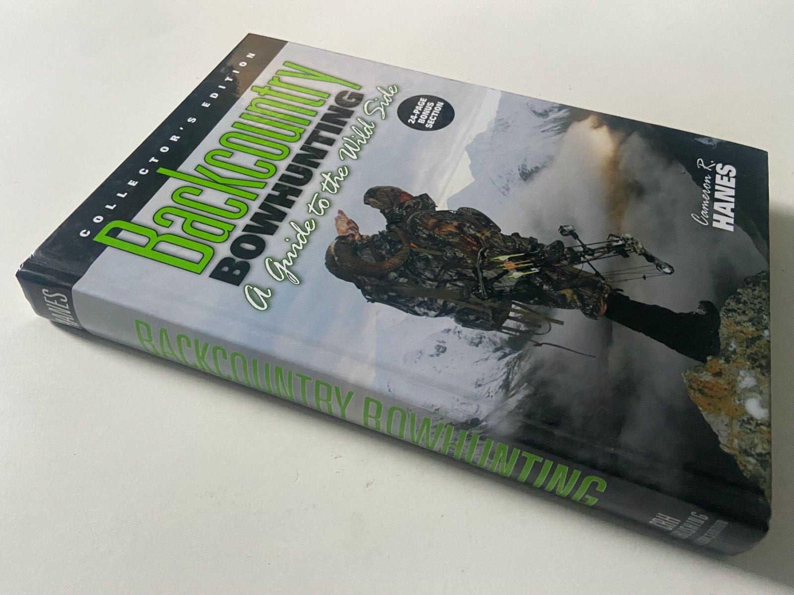Backcountry Bowhunting (Collector’s Edition) HC by Cameron Hanes ~ SIGNED ~