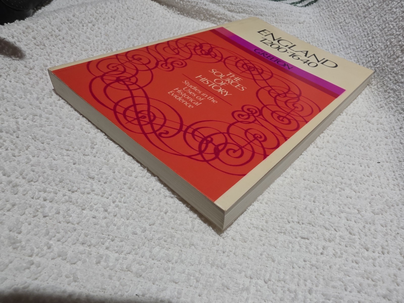 England 1200-1640 by G.R. Elton Laminate Paperback 1977 VG+