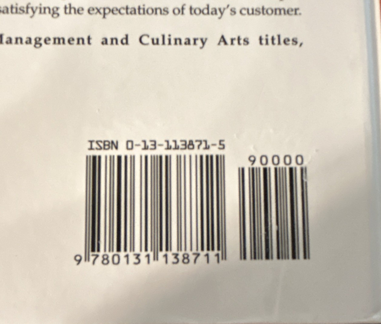 Pearson Food for Fifty 12th Ed by Mary Molt Hardcover 2005 944p ISBN 0131138715