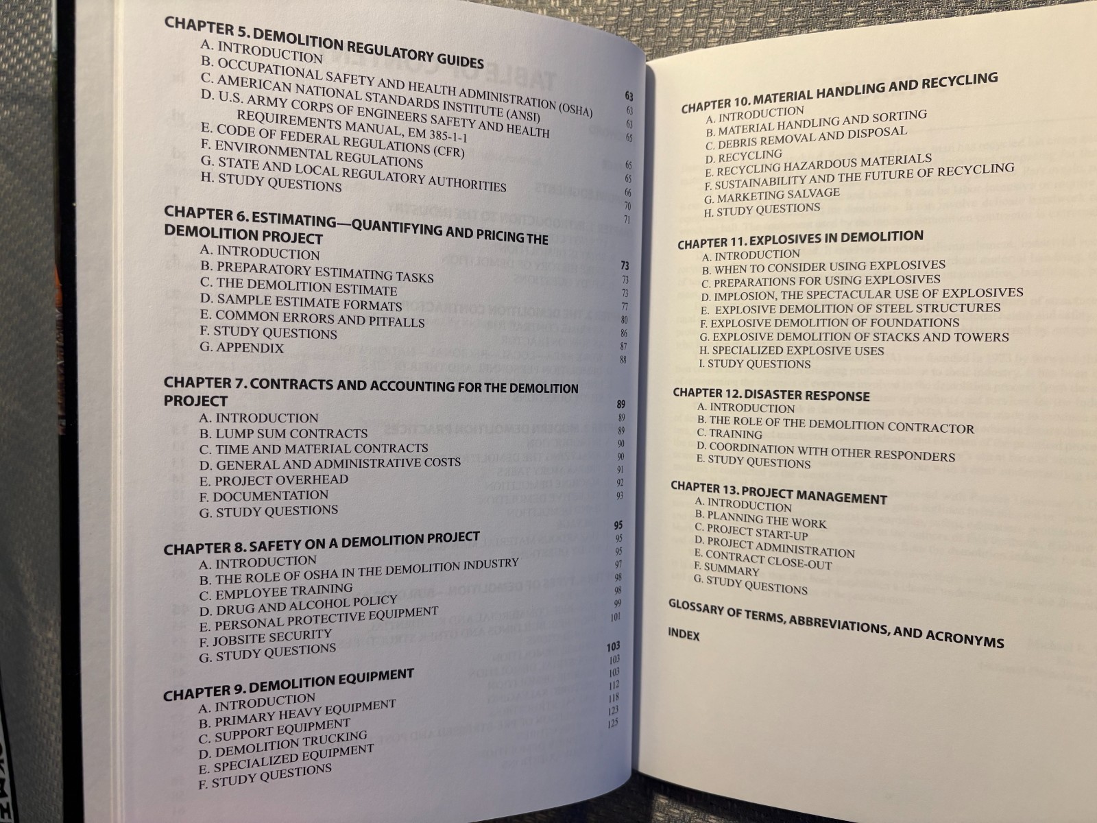 Demolition Practices, Technology and Management – Diven & Shaurette – 2010 – hc