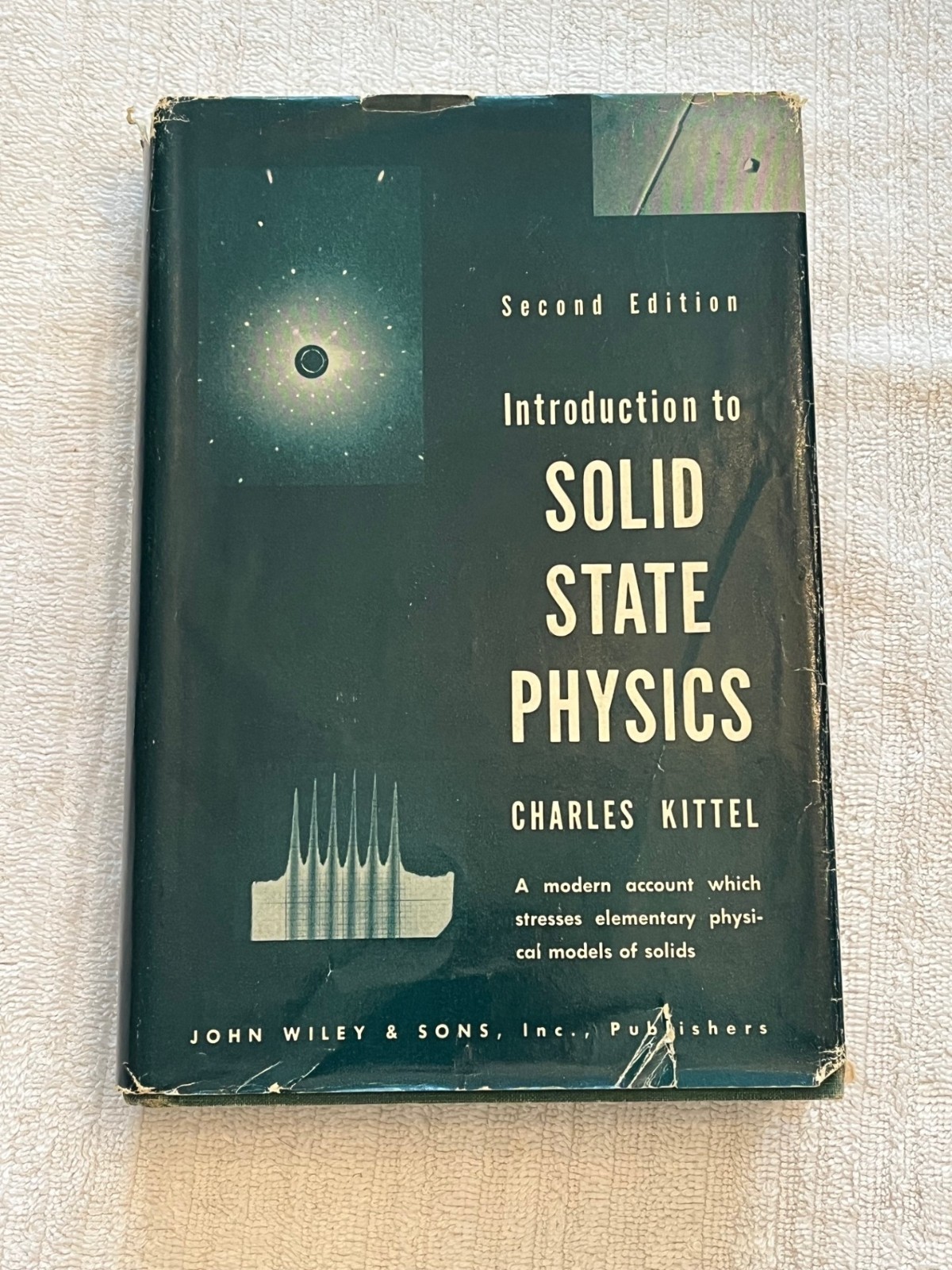 Charles Kittel ‘Introduction to Solid State Physics’ Second Edition w/ Dust Cove
