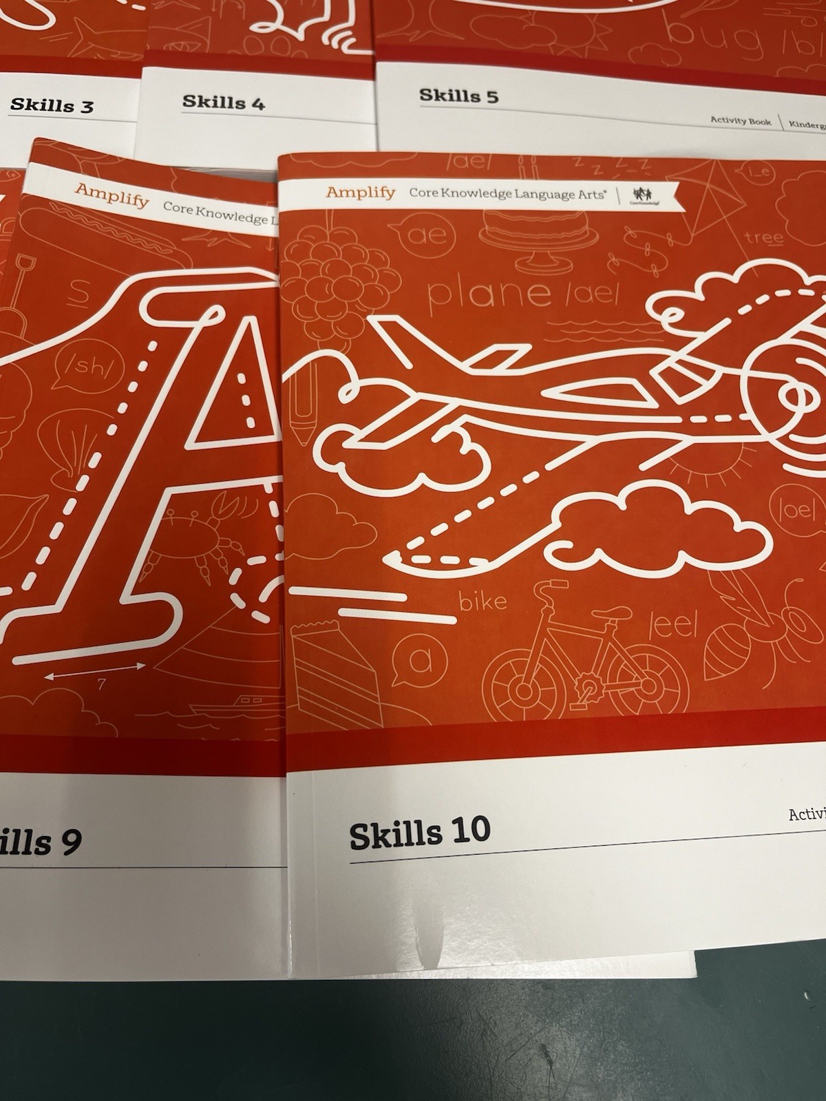 CKLA Amplify Skills Workbooks 1-10 Kindergarten Knowledge 1-12 Student Workbooks
