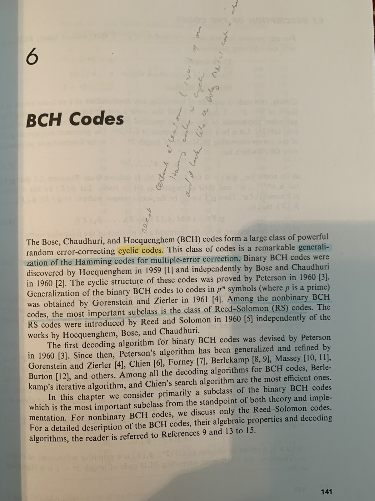 Error Control Coding: Fundamentals and Applications