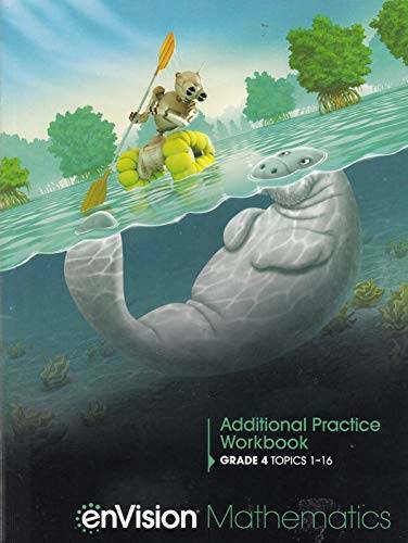 ENVISION MATHEMATICS 2020 ADDITIONAL PRACTICE WORKBOOK GRADE 4 – GOOD