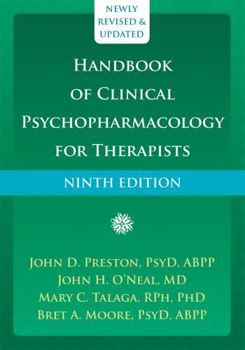 Handbook of Clinical Psychopharmacology for Therapists, Preston PsyD ABPP, John