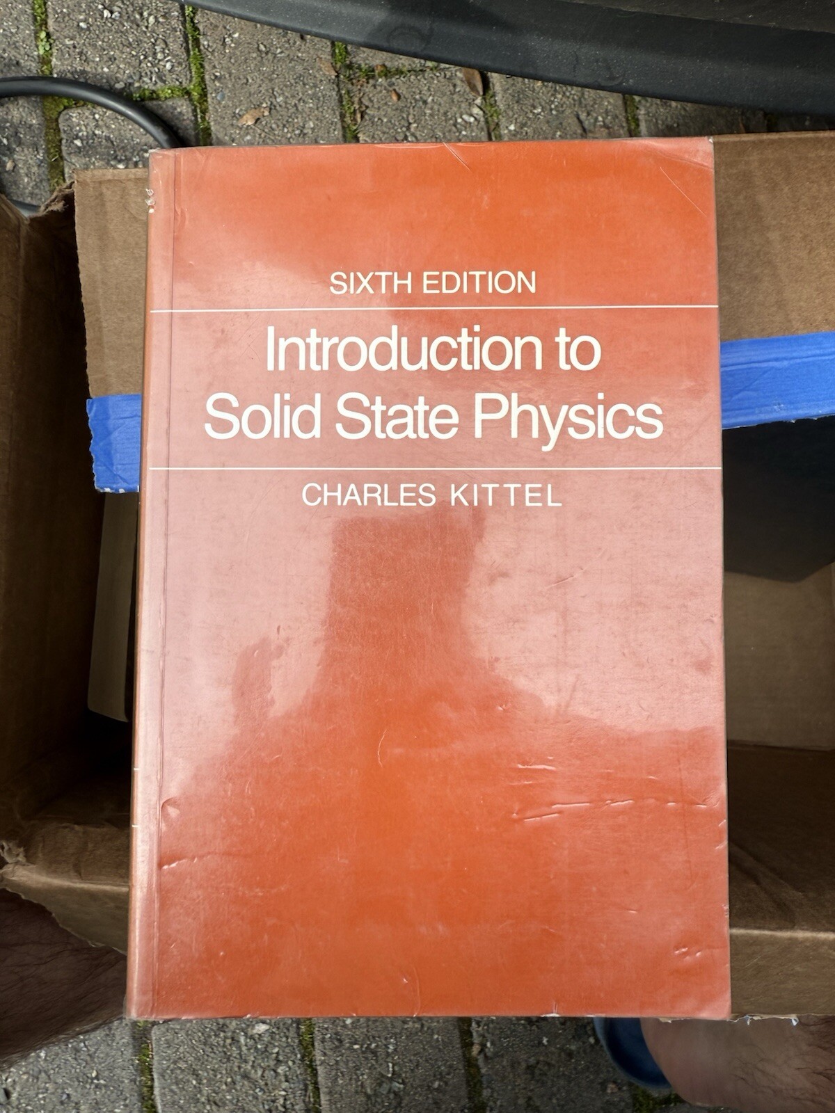 Solid State Physics, 6th Ed, by Charles Kittel, Sixth Edition Book