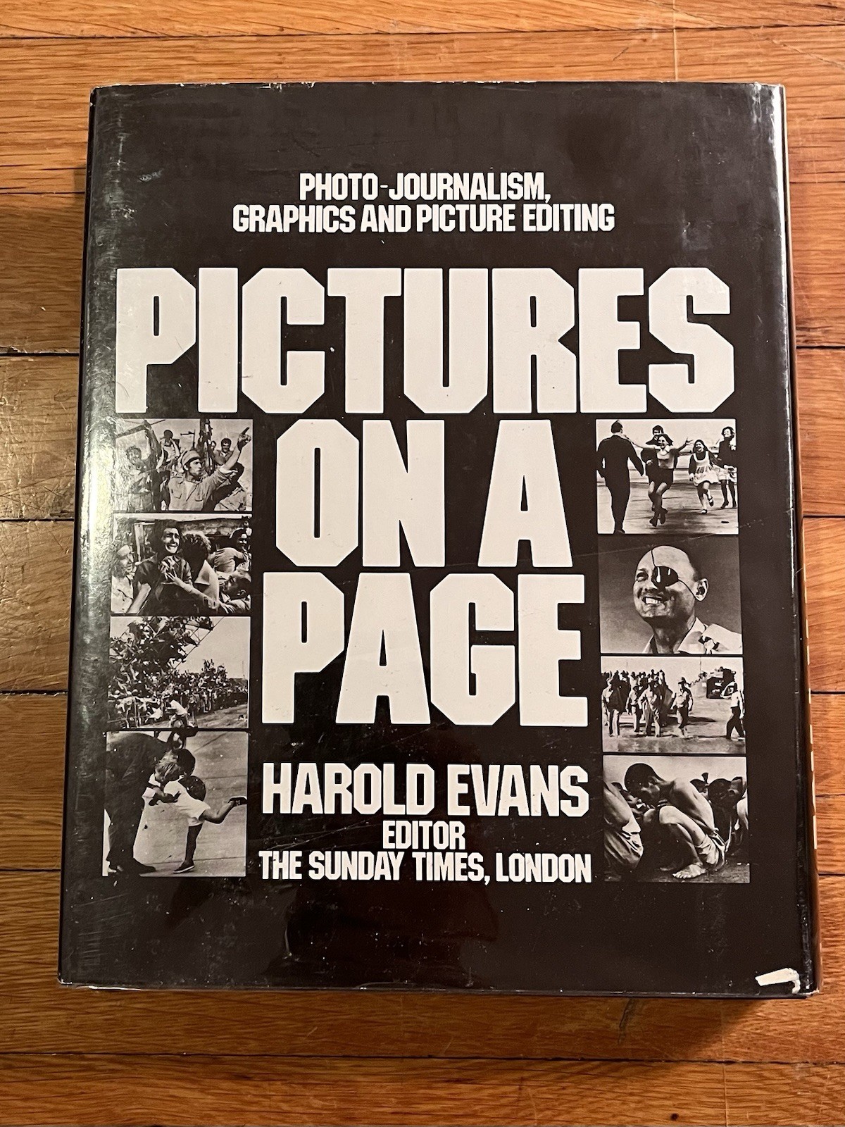 Pictures on a Page Harold Evans 1978 1st Edition USA Photojournalism
