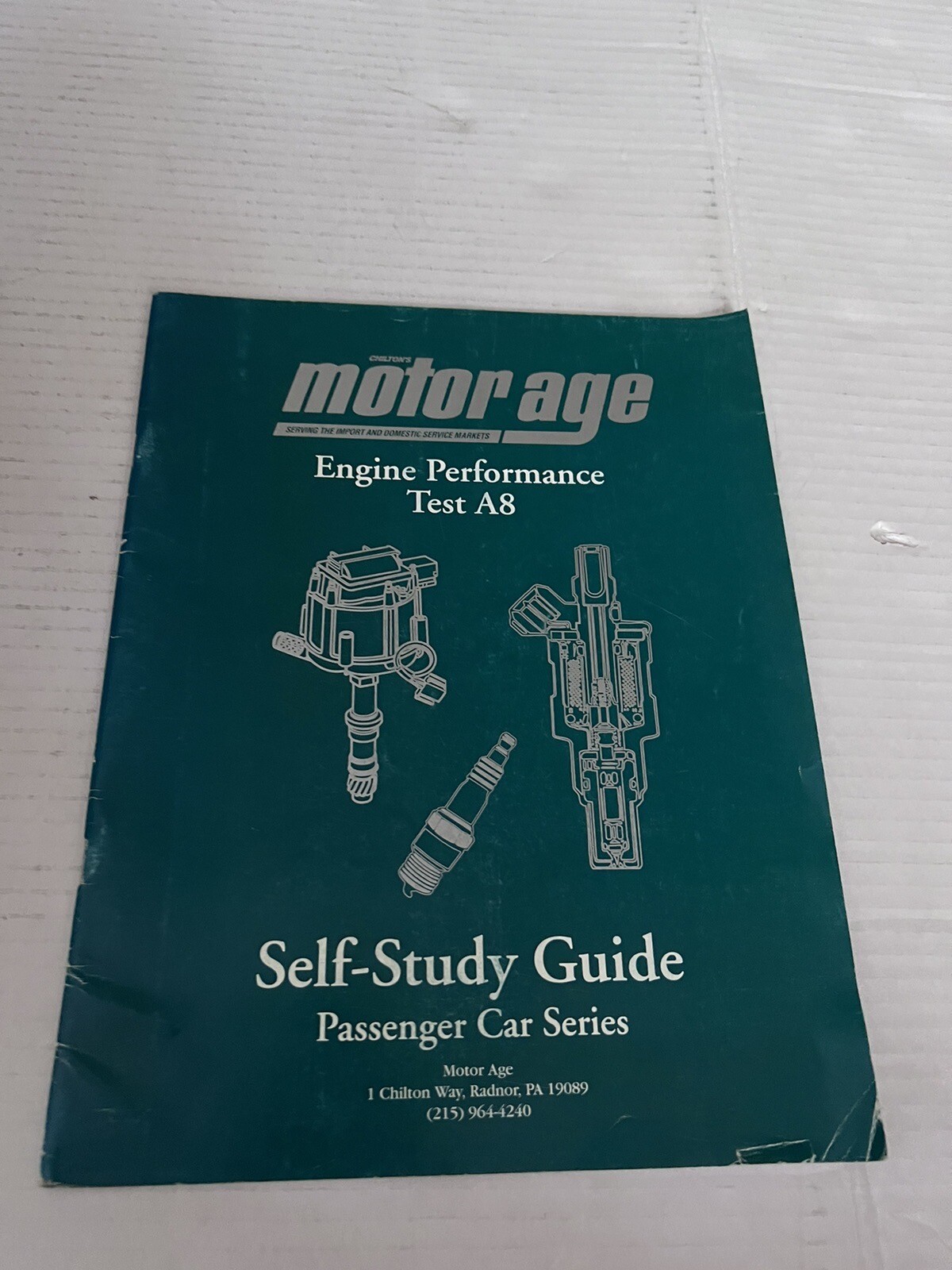 Chilton’s Motor Age Self Study Guide Engine Performance Test A8
