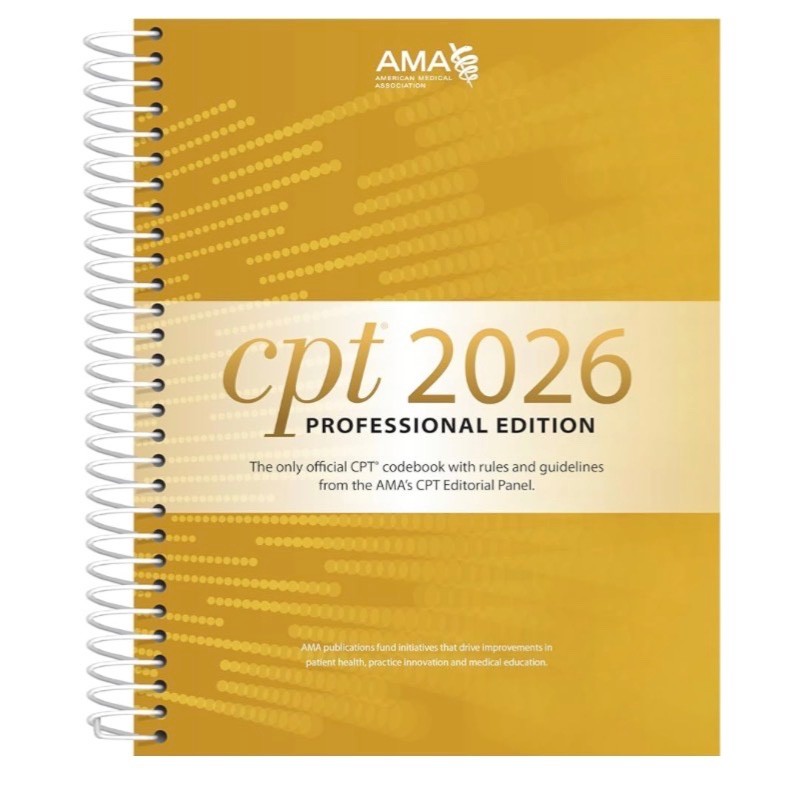 CPT Professional 2026 Spiral bound **NEW**