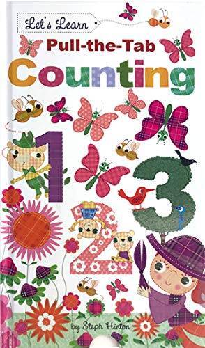Pull-the-Tab Counting – Childrens Pull-Tab Learning Book – Educational – GOOD